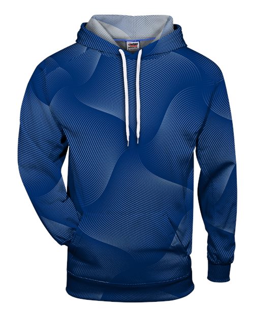 Men's Warp Hooded Sweatshirt - Royal Front
