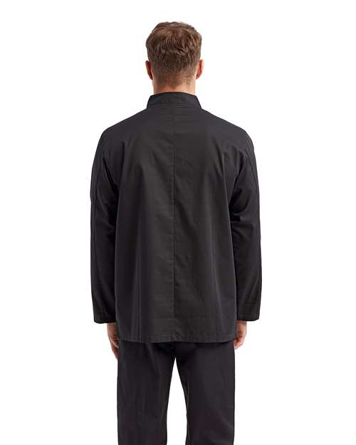 Unisex Recycled Chef Coat - Black Back