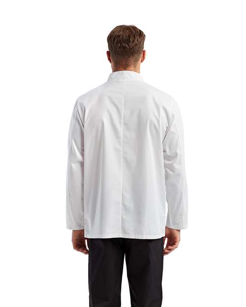Unisex Recycled Chef Coat - White Back
