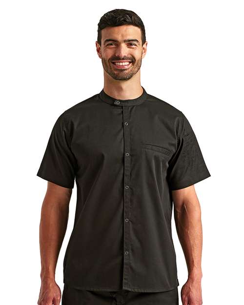 Artisan Collection by Reprime Men's Chef Recycled Shirt - Model Front