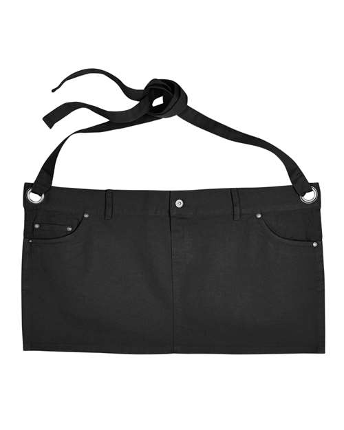 Chino Waist Apron - Black Front