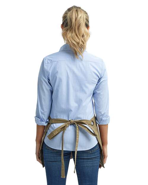 Chino Waist Apron - Khaki Back