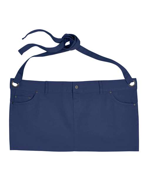 Chino Waist Apron - Navy Front