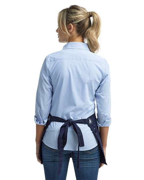 Chino Waist Apron - Navy Back