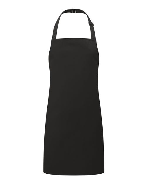 Artisan Collection by Reprime Youth Recycled Apron - Black Front