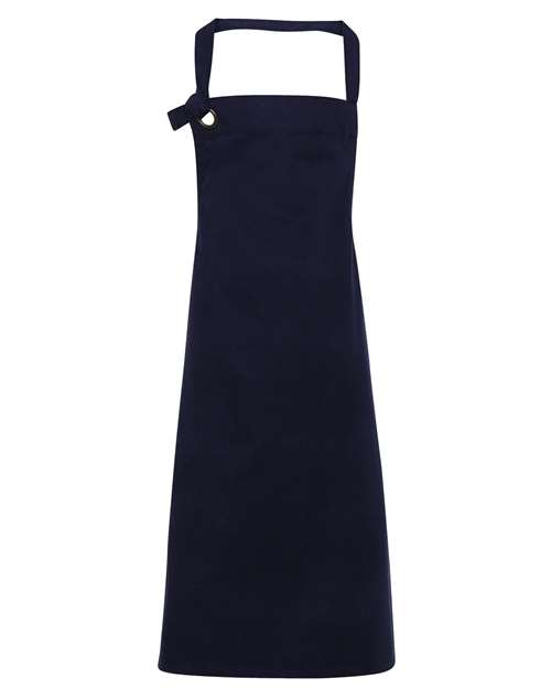 Calibre Heavy Cotton Canvas Bib Apron - Navy Front