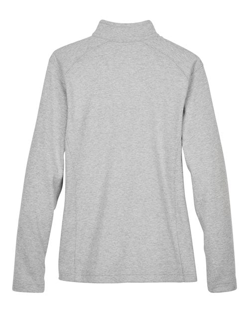 Women's DRYTEC20™ Performance Quarter-Zip Pullover - Grey Heather/ Grey H/ French Blue Back