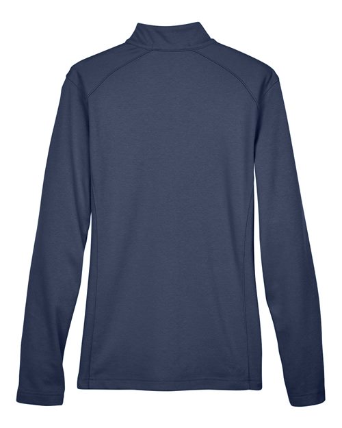 Women's DRYTEC20™ Performance Quarter-Zip Pullover - Navy/ Grey Heather/ Graphite Back
