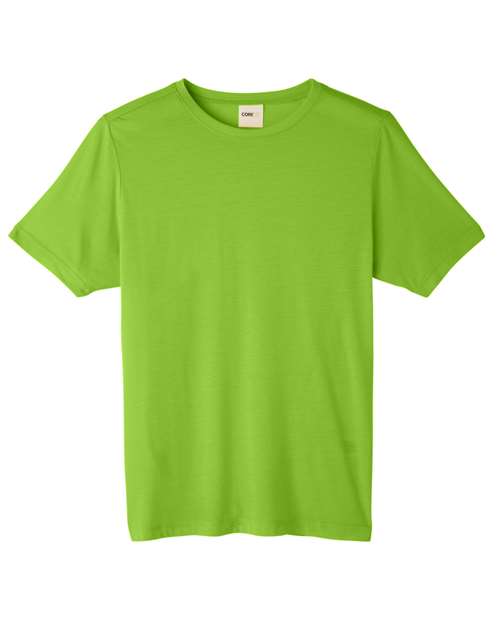 Unisex Fusion ChromaSoft™ Performance T-Shirt - Acid Green Front