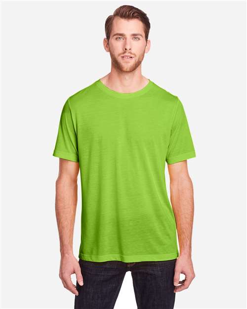 CORE365 Unisex Fusion ChromaSoft™ Performance T-Shirt - Model Front