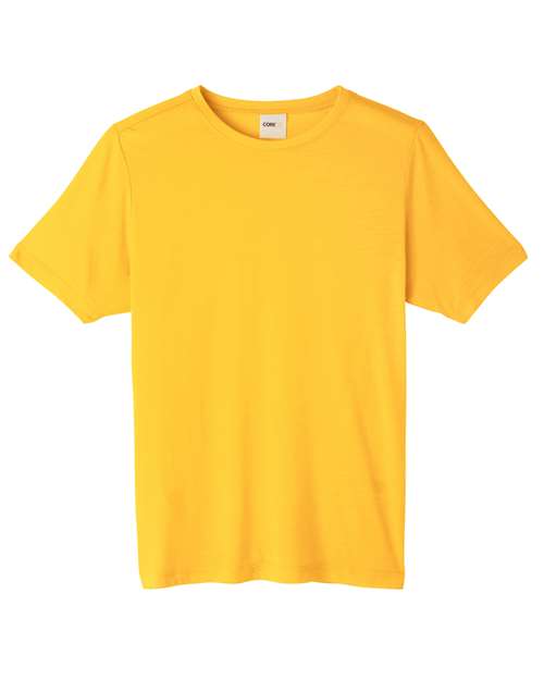 Unisex Fusion ChromaSoft™ Performance T-Shirt - Campus Gold Front