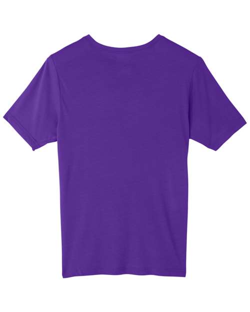 Unisex Fusion ChromaSoft™ Performance T-Shirt - Campus Purple Back