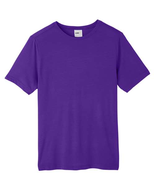 Unisex Fusion ChromaSoft™ Performance T-Shirt - Campus Purple Front