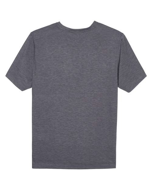 Unisex Fusion ChromaSoft™ Performance T-Shirt - Carbon Heather Back