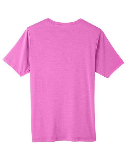 Unisex Fusion ChromaSoft™ Performance T-Shirt - Charity Pink Back