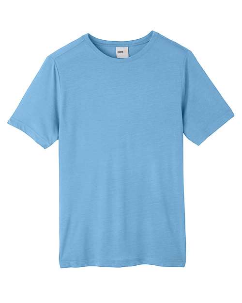 Unisex Fusion ChromaSoft™ Performance T-Shirt - Columbia Blue Front