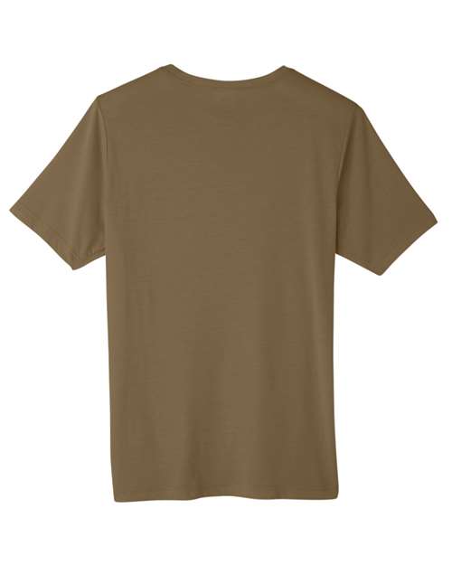 Unisex Fusion ChromaSoft™ Performance T-Shirt - Coyote Brown Back