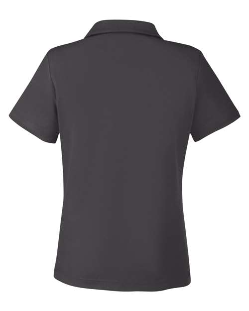 Women's Fusion ChromaSoft™ Pique Polo - Carbon Back