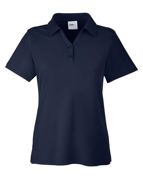 Women's Fusion ChromaSoft™ Pique Polo - Classic Navy Front