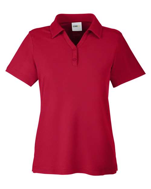 Women's Fusion ChromaSoft™ Pique Polo - Classic Red Front