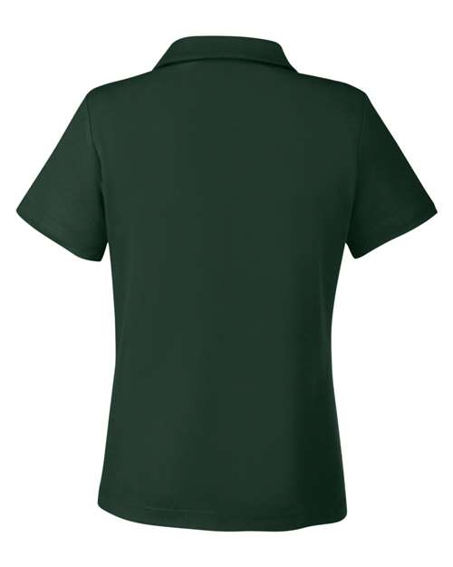 Women's Fusion ChromaSoft™ Pique Polo - Forest Back