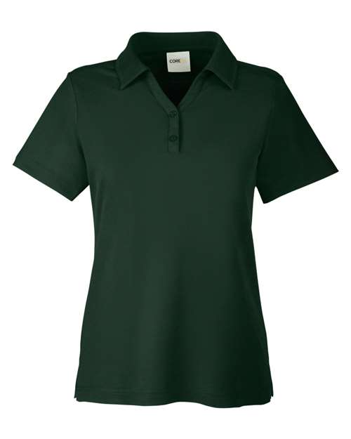Women's Fusion ChromaSoft™ Pique Polo - Forest Front