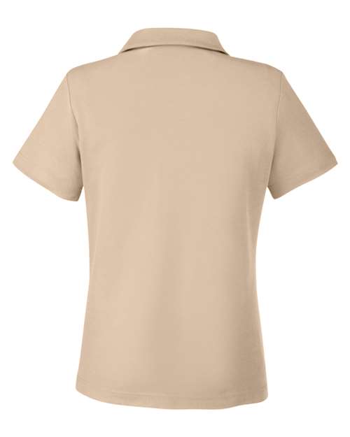 Women's Fusion ChromaSoft™ Pique Polo - Stone Back