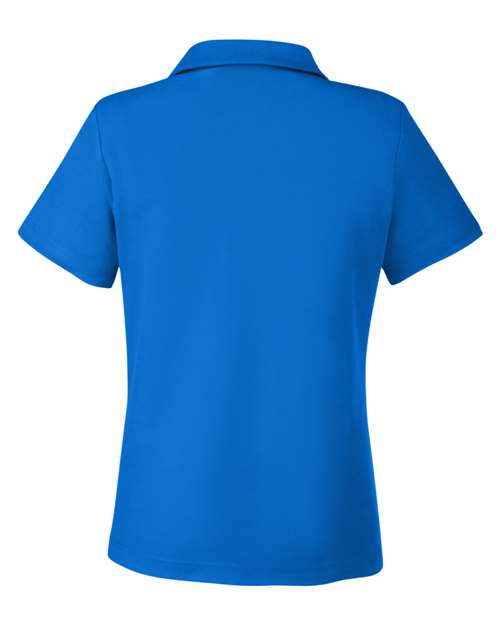 Women's Fusion ChromaSoft™ Pique Polo - True Royal Back