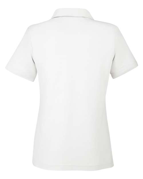 Women's Fusion ChromaSoft™ Pique Polo - White Back