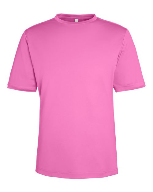 Unisex Capital Performance T-Shirt - Charity Pink Front