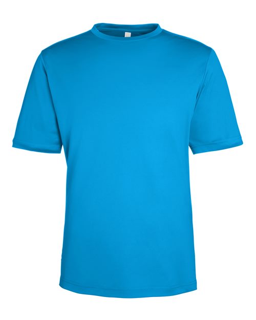Unisex Capital Performance T-Shirt - Electric Blue Front