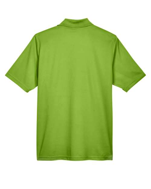 Men's Origin Performance Piqué Polo - Acid Green Back