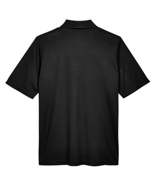 Men's Origin Performance Piqué Polo - Black Back
