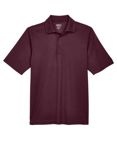 Men's Origin Performance Piqué Polo - Burgundy Front