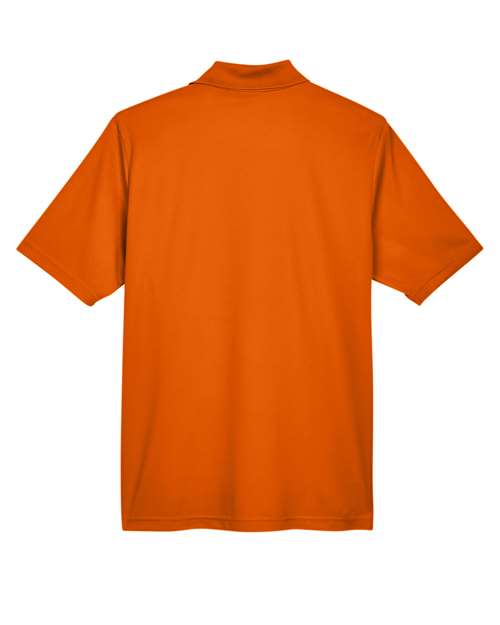 Men's Origin Performance Piqué Polo - Campus Orange Back