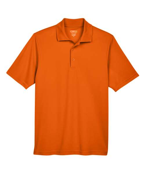 Men's Origin Performance Piqué Polo - Campus Orange Front
