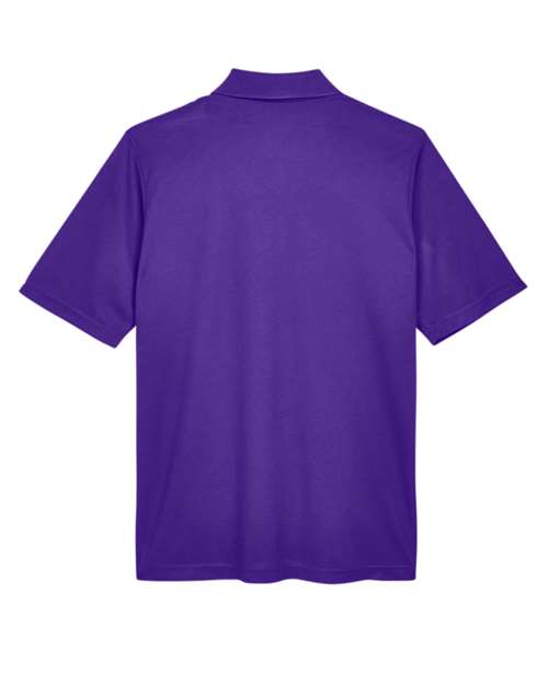 Men's Origin Performance Piqué Polo - Campus Purple Back