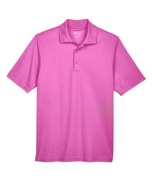 Men's Origin Performance Piqué Polo - Charity Pink Front