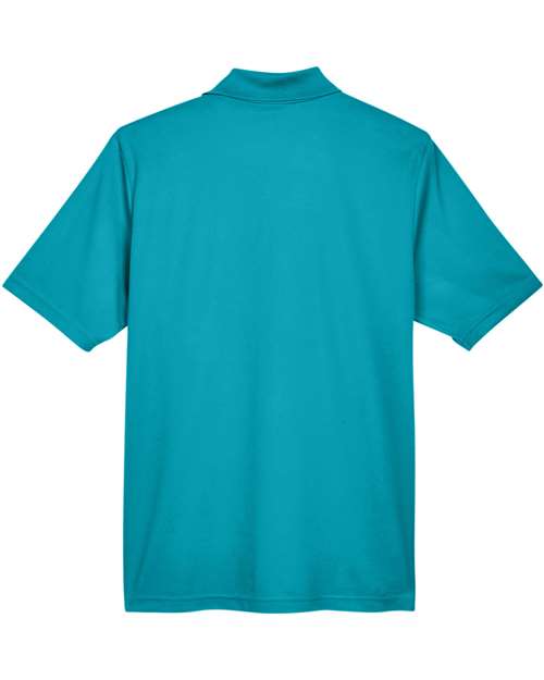 Men's Origin Performance Piqué Polo - Clear Teal Back