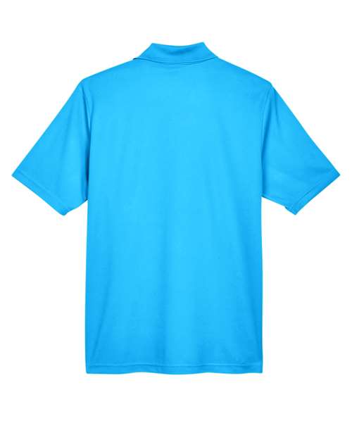 Men's Origin Performance Piqué Polo - Electric Blue Back