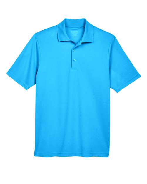 Men's Origin Performance Piqué Polo - Electric Blue Front
