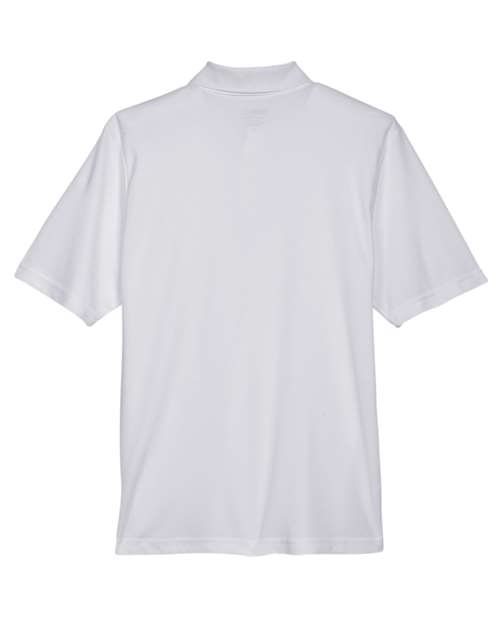 Men's Origin Performance Piqué Polo - Platinum Back