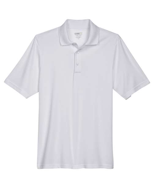 Men's Origin Performance Piqué Polo - Platinum Front