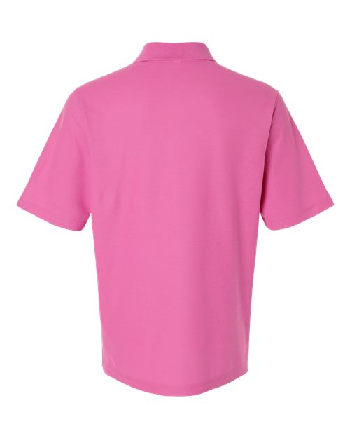 Men's Resolve CVC Performance Pique Polo - Charity Pink Back