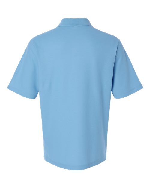Men's Resolve CVC Performance Pique Polo - Columbia Blue Back