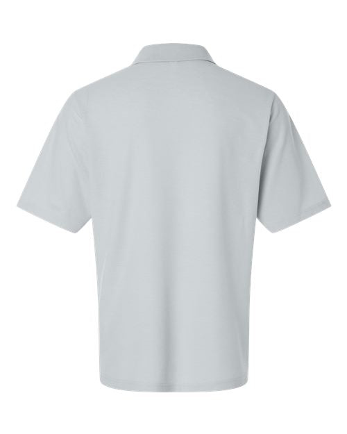Men's Resolve CVC Performance Pique Polo - Platinum Back