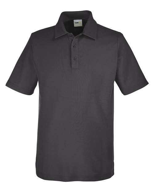 Men's Fusion ChromaSoft™ Pique Polo - Carbon Front