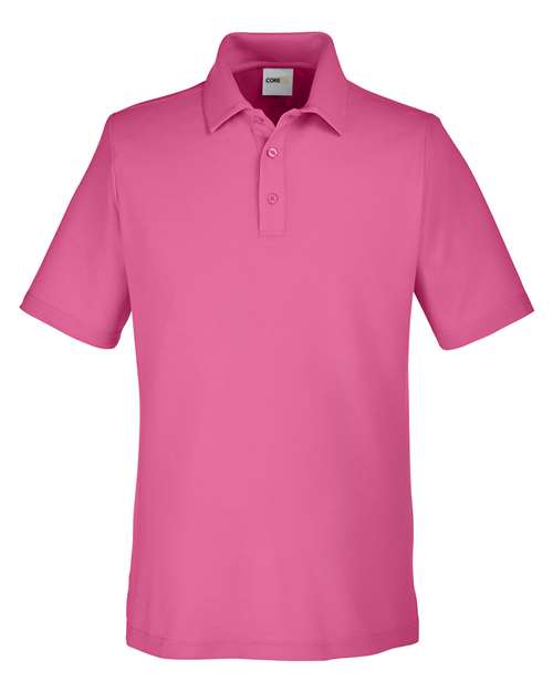 Men's Fusion ChromaSoft™ Pique Polo - Charity Pink Front
