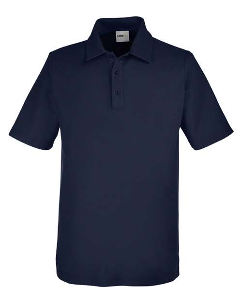 Men's Fusion ChromaSoft™ Pique Polo - Classic Navy Front