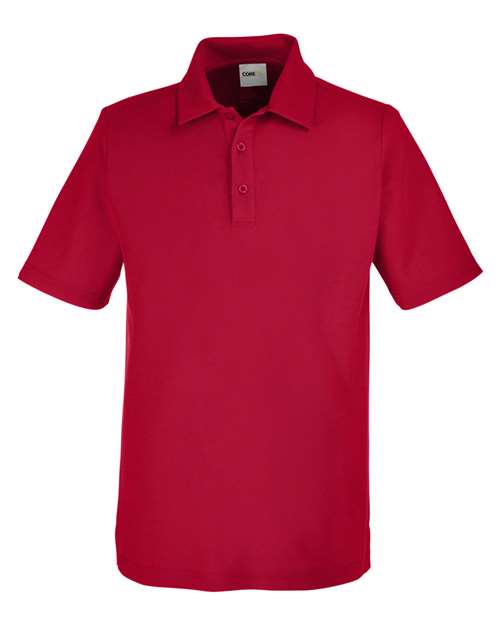Men's Fusion ChromaSoft™ Pique Polo - Classic Red Front